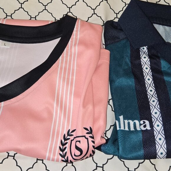 Two Designer / Streetwear Soccer Futbol Jersey Lot NEW Size Large / Med - Picture 5 of 6